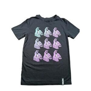 ​Fortnite Boys Shirt Black M 7-8 / T-shirt Fortnite Gars Noir M 7-8